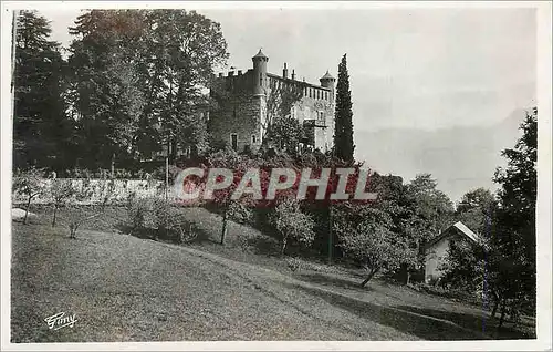 Cartes postales moderne Chateau de Bourdeau La Savoie Pittoresque Le Lac du Bourget et le Mont Revard