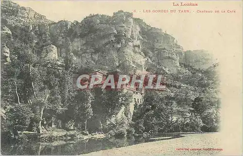 Ansichtskarte AK Les Gorges du Tarn La Lozere Chateau de la Caze