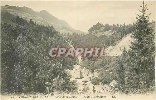 Cartes postales Thonon les Bains Vallee de la Drance Route d'Abondance