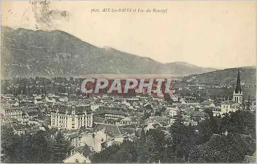 Cartes postales Aix les Bains et Lac du Bourget
