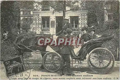 REPRO Paris Moderne les Femmes Cocheres