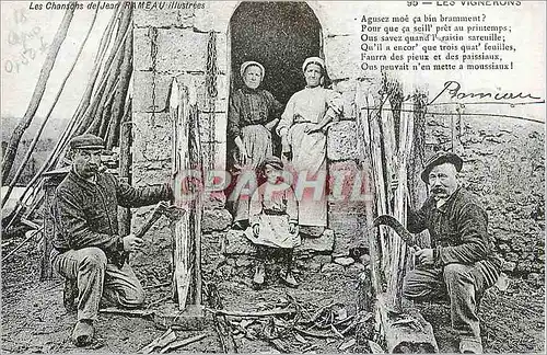 REPRO Les Vignerons les Chansons de Jean Rameau