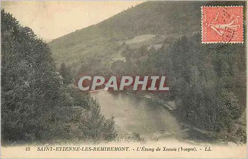 Cartes postales Saint Etienne les Remiremont l'Etang de Xenois (Vosges)