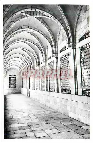 Moderne Karte Mount of olives Cloister of the Pater Noster