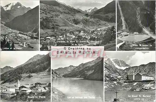 Cartes postales moderne D'Orsieres au Grand St Bernard