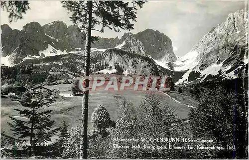 Cartes postales moderne Alpengasthof Wochenbbrunn 1056m Gegen