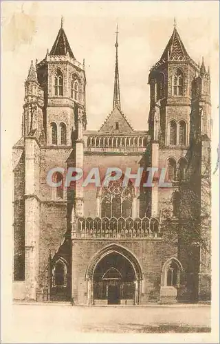 Ansichtskarte AK Dijon la Cathedrale St Benigne