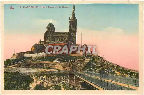 Cartes postales Marseille Notre Dame de la Garde