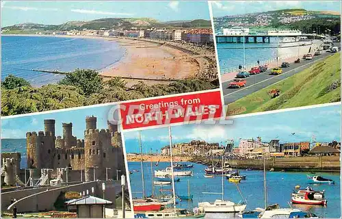 Cartes postales moderne Greetings from North Wales