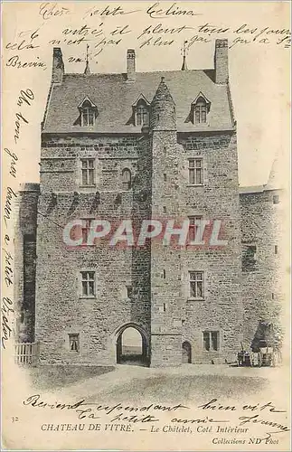 Cartes postales Chateau de Vitre le Chatelet Cote Interieur