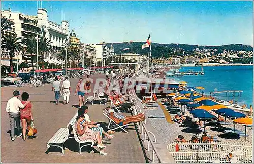 Cartes postales moderne Nice Cote d'Azur la Promenade des Anglais