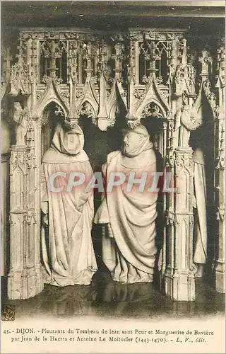 Ansichtskarte AK Dijon Pleurants du Tombeau de Jean