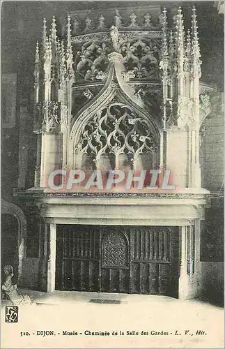 Cartes postales Dijon Musee Cheminee de la Salle des Gardes