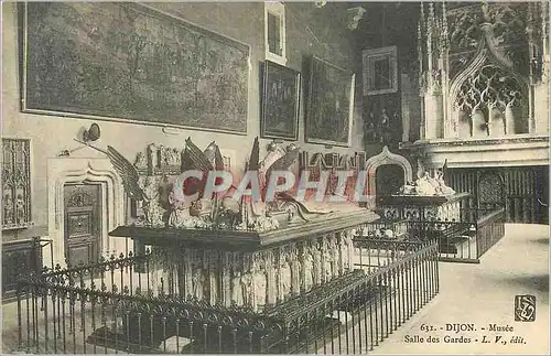 Cartes postales Dijon Musee Salle des Gardes
