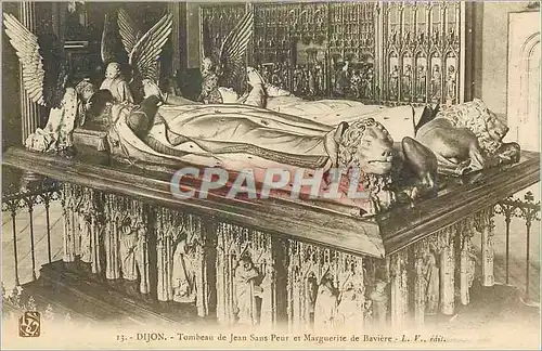 Cartes postales Dijon Tombeau de Jean