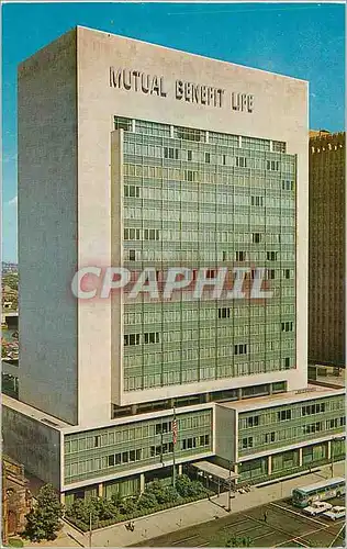 Moderne Karte New Jersey Newark Mutuel Benefit Life Building