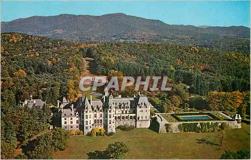 Cartes postales moderne Aerial View of Biltmore House and Gardens Asheville North Carolina