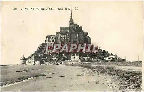 Cartes postales Mont Saint Michel Cote Sud