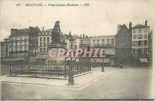 Cartes postales Beauvais Place Jeanne Hachette