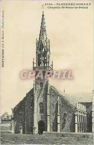 Cartes postales Plonevez Porzay Chapelle St Anne la Palud
