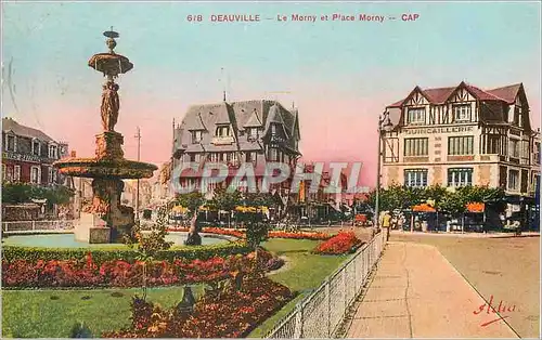 Cartes postales Deauville Le Morny et Place Morny