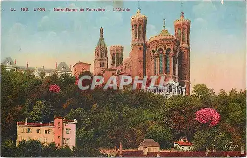 Cartes postales Lyon Notre Dame de Fourviere L'Abside