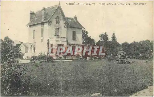 Cartes postales Noiretable (Loire) Villa Marie Therese a la Condamine