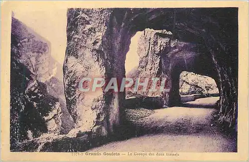 Cartes postales Grands Goulets Le Groupe des Deux Tunnels