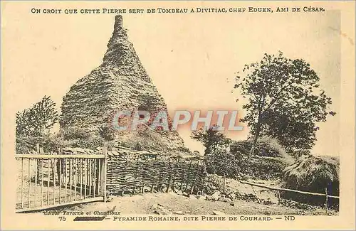 Cartes postales Pyramide Romaine dite Pierre de Couhard