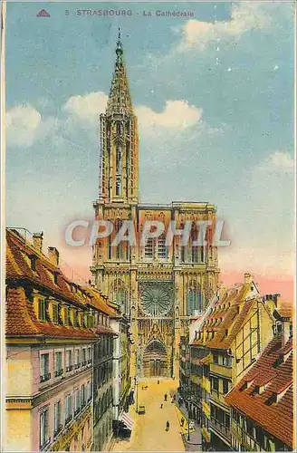 Cartes postales Strasbourg La Cathedrale