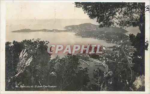 Cartes postales Beaulieu et St Jean Cap Ferrat