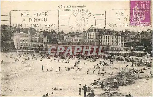 Cartes postales Dinard Cote d'Emeraude La Plage