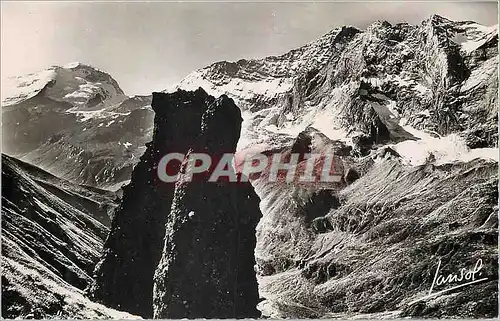 Cartes postales moderne Champigny (Savoie) Alt 1250 m Glacier de la Grande Motte et Chaine de la Grande Casse