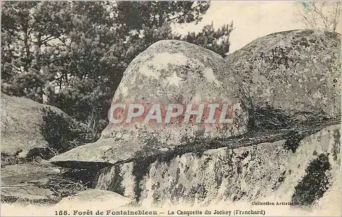 Ansichtskarte AK Foret de Fontainebleau La Casquette du Jockey (Franchard)