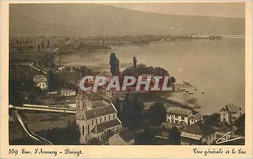 Cartes postales Env d'Annecy Duingt Vue Generale et le Lac