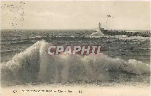 Ansichtskarte AK Boulogne sur Mer Effet de Mer