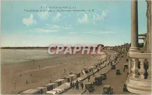 Ansichtskarte AK La Baule sur Mer (L I) Vue Generale de la Plage et des Nouveaux Boulevards