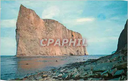 Cartes postales moderne At Picturesque Perce P Q Perce Rock from North Beach Perce