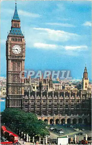 Moderne Karte Big Ben Westminster London