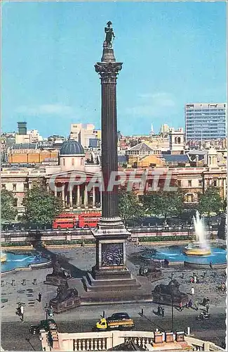 Moderne Karte London Nelson Column Trafalgar Square
