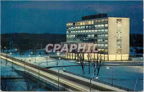 Cartes postales moderne L'Hotel de Ville d'Ottawa situe sur la Pittoresque Ile Verte dans la riviere Rideau