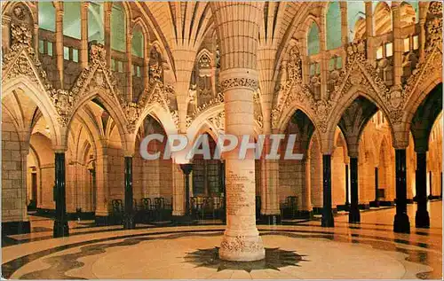 Moderne Karte Ottawa La Collone du Parlement