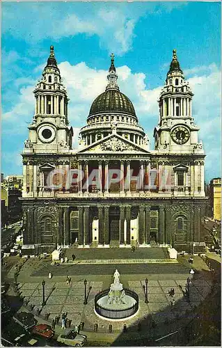 Moderne Karte St Paul's Cathedral London