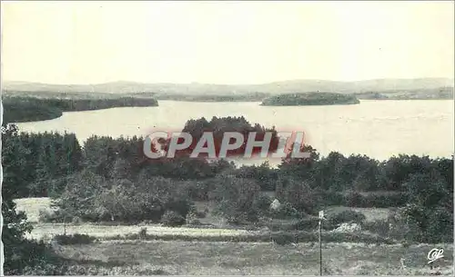 Cartes postales moderne Lac des Settons Les deux Iles