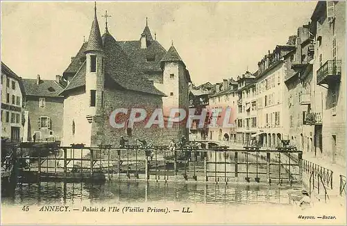 Ansichtskarte AK Annecy Palais de l'Ile (Vieilles Prisons)