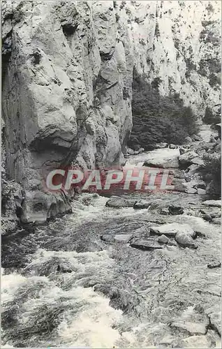 Moderne Karte Haute Vallee de l'Aude Defile des Gorges de Pierre Lys