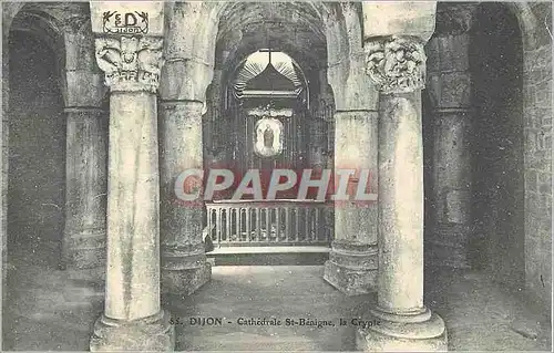 Cartes postales Dijon Cathedrale St Benigne La Crypte