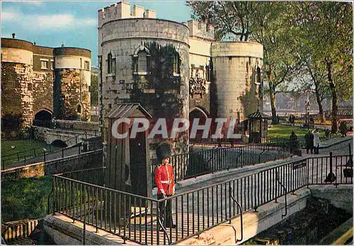 Moderne Karte Sentry at Tower of London Militaria