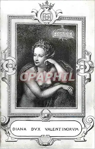 Cartes postales moderne Chateau d'Anet (E et L) Diane de Poitiers Duchesse de Valetinois