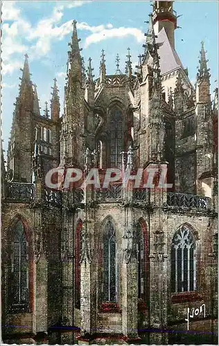 Cartes postales moderne Mont Saint Michel (Manche) Eglise Abbatiale Le Choeur
